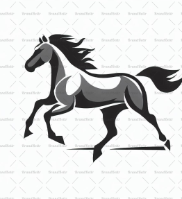 Galoppierendes Pferd